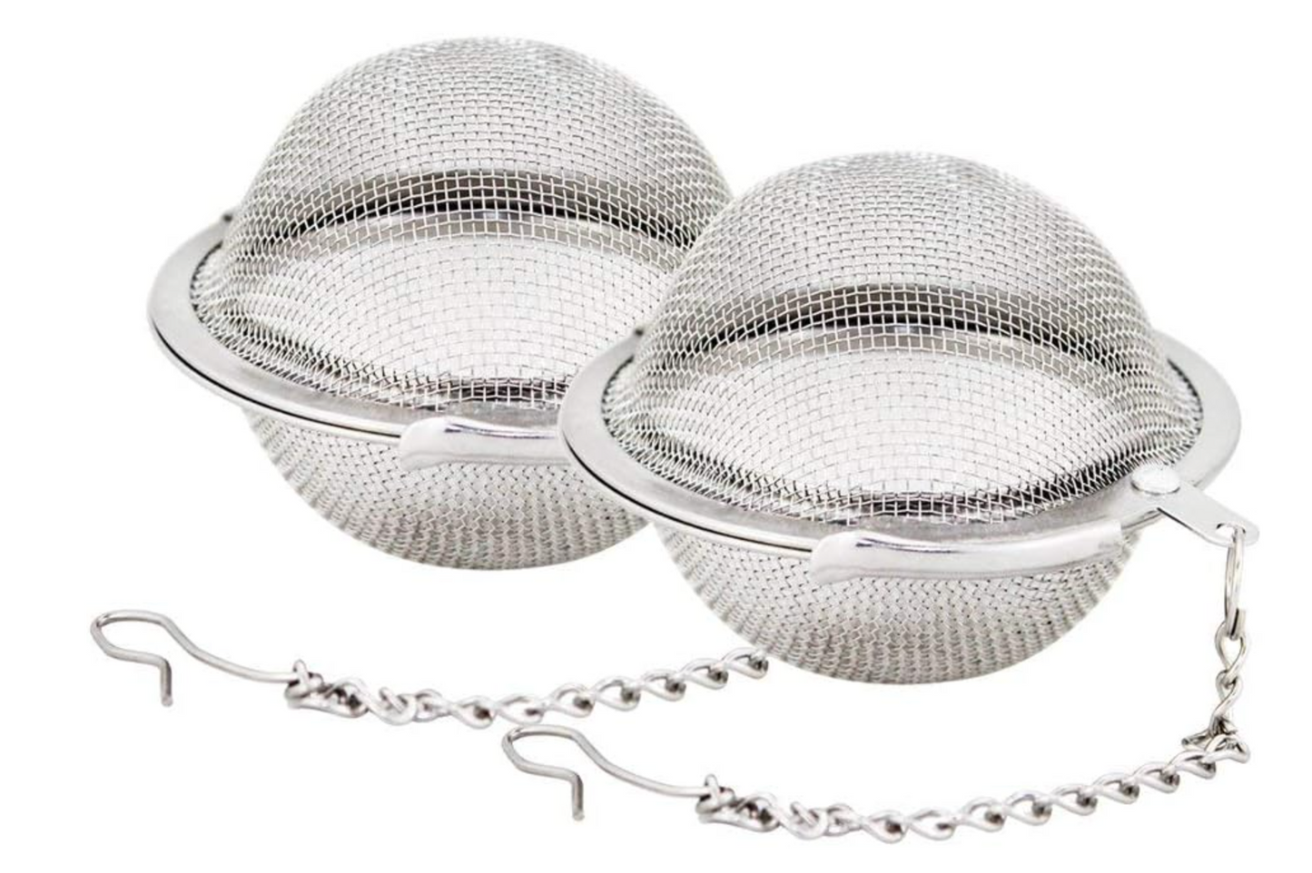 1 Stainless Steel Mesh Tea Ball 2.1 Inch Tea Strainers Teas Infuser Strainer Filters for Teas