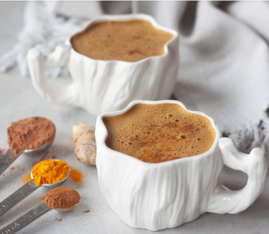 Tumeric Hot Chocolate (Cinnamon or Ginger)